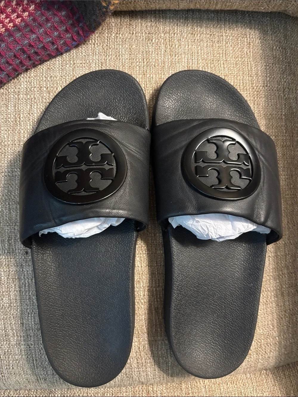 Tory Burch Lina Slide Sandals- 8 - Picture 4 of 9